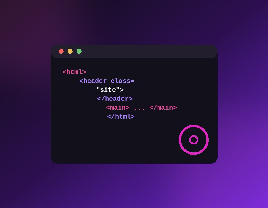 Code editor mockup representing a technical rebuild